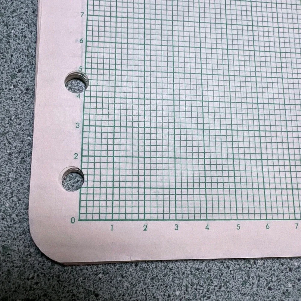 Springfield Tablet MFG Co Missouri Science Graph‎ Note Book Paper Metric Scale